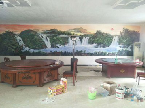 泰州墙绘-写实风景