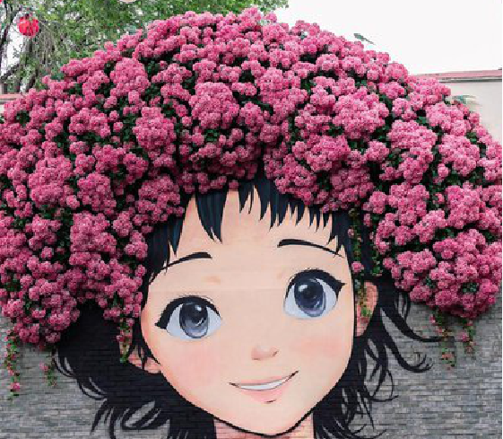 泰州墙体彩绘-网红墙打卡