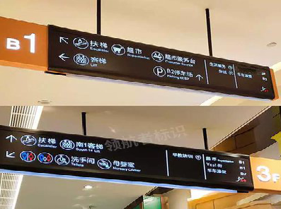 泰州如何通过商场标识牌引导客流分布？