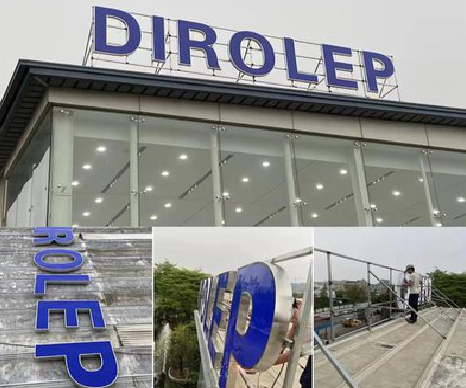 泰州楼顶发光字安装的注意事项。